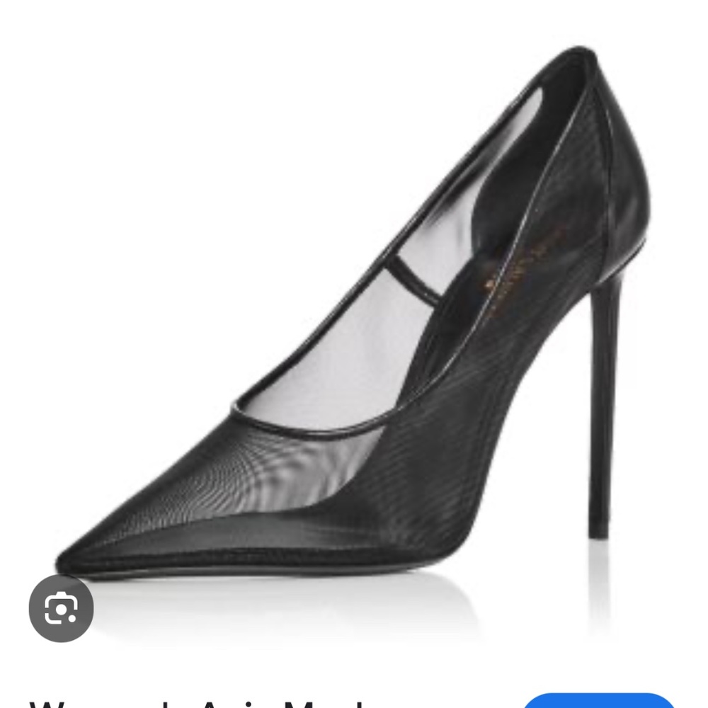 Saint Laurent Anja Mesh Pump NEW!
